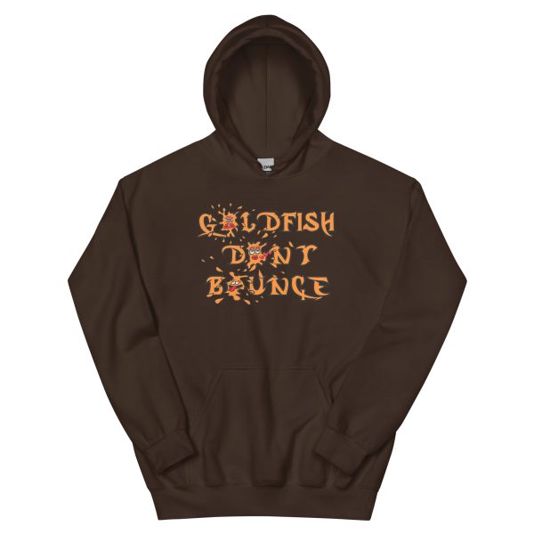 Goldfish Don't Bounce - Logo Classic Unisex Hoodie - Image 4
