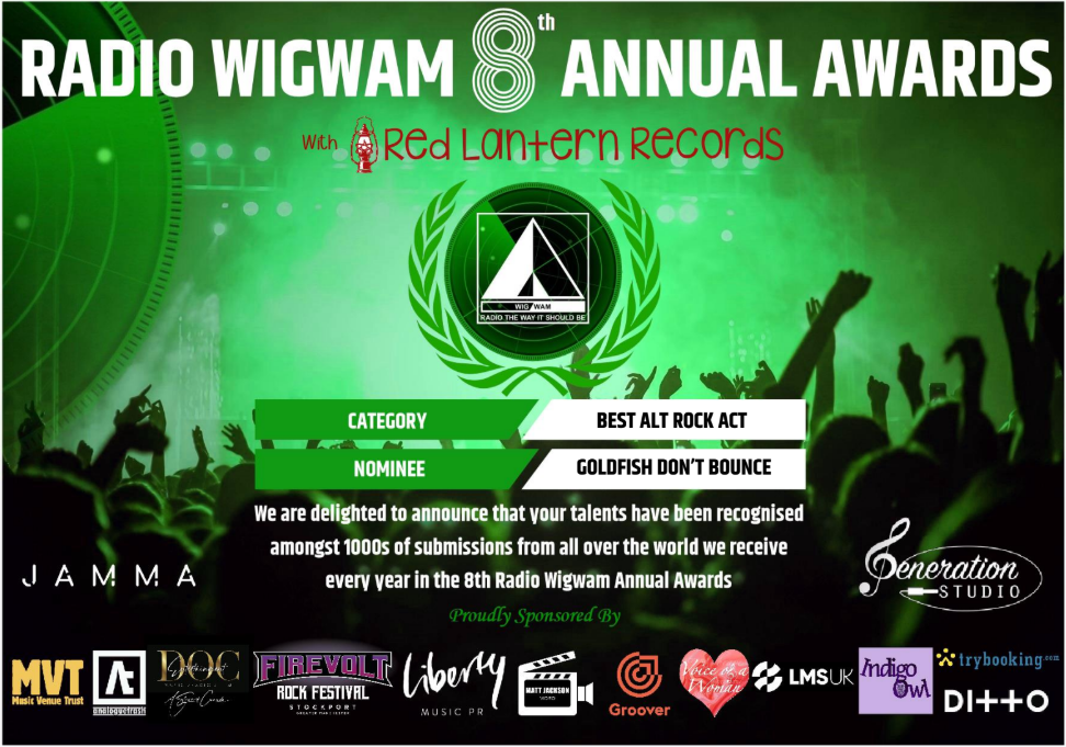 Radio Wigwam Alt Rock Band Of The Year Nomination