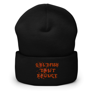 Goldfish Don't Bounce Logo Beanie Hat