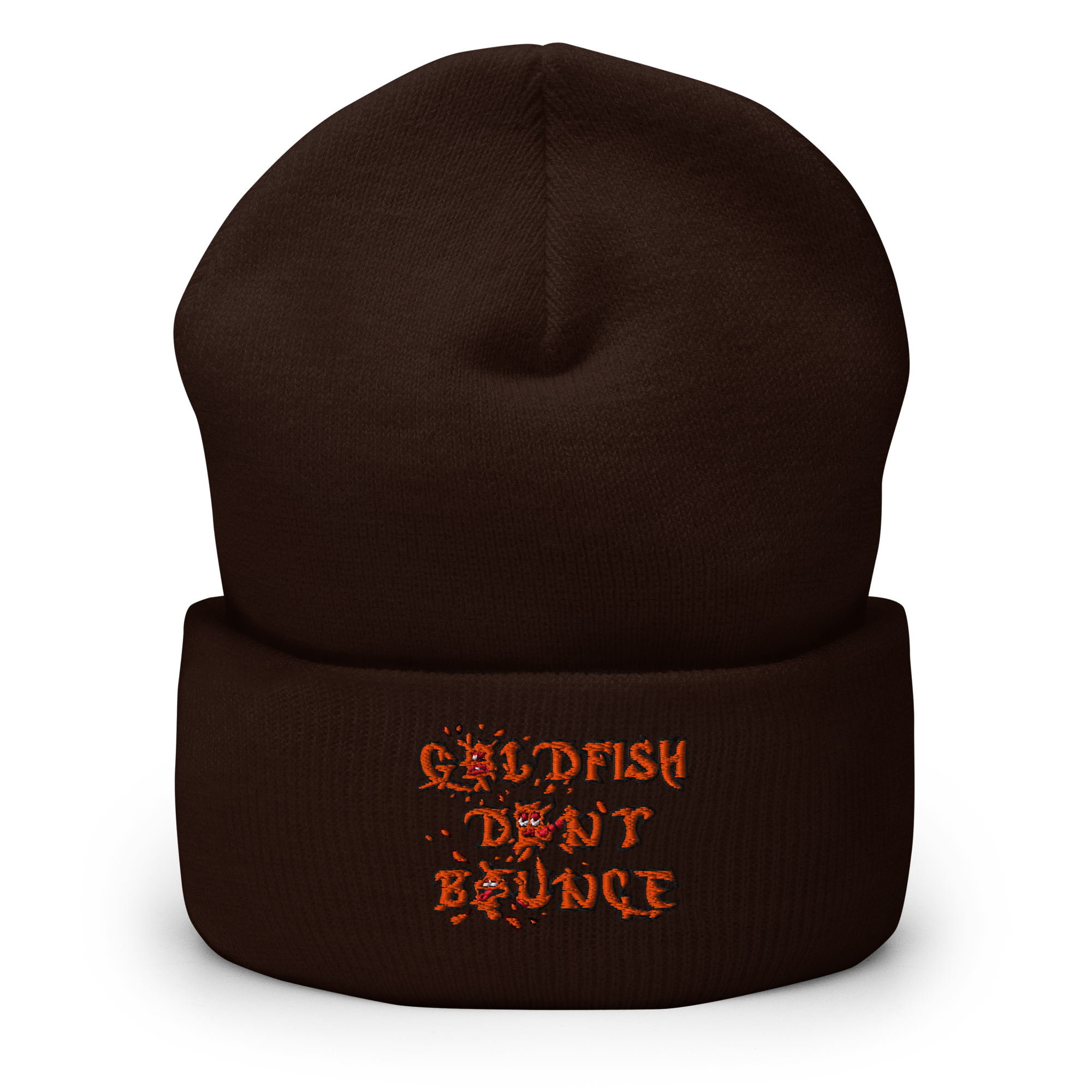 Goldfish Don't Bounce Logo Beanie Hat - Image 2