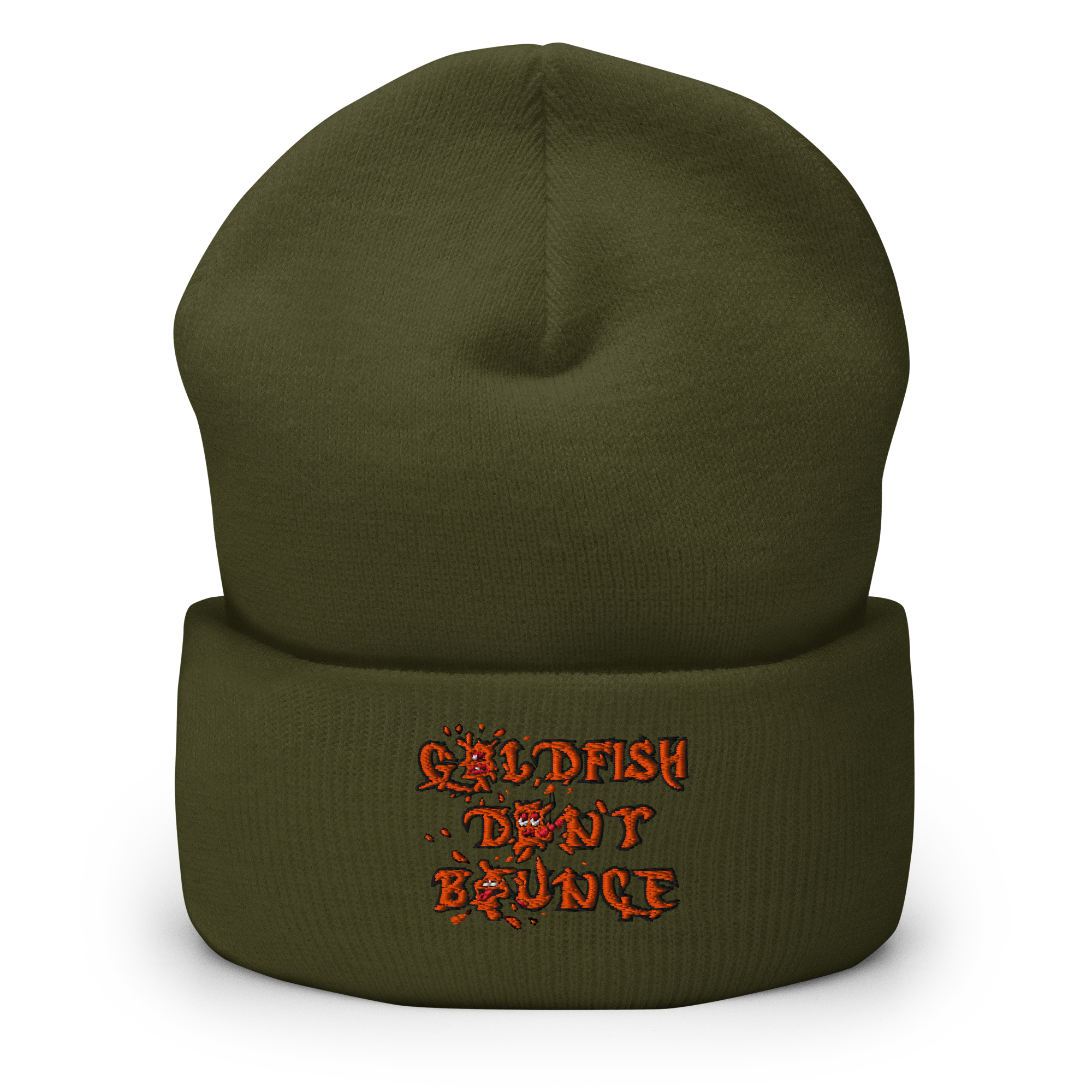 Goldfish Don't Bounce Logo Beanie Hat - Image 7