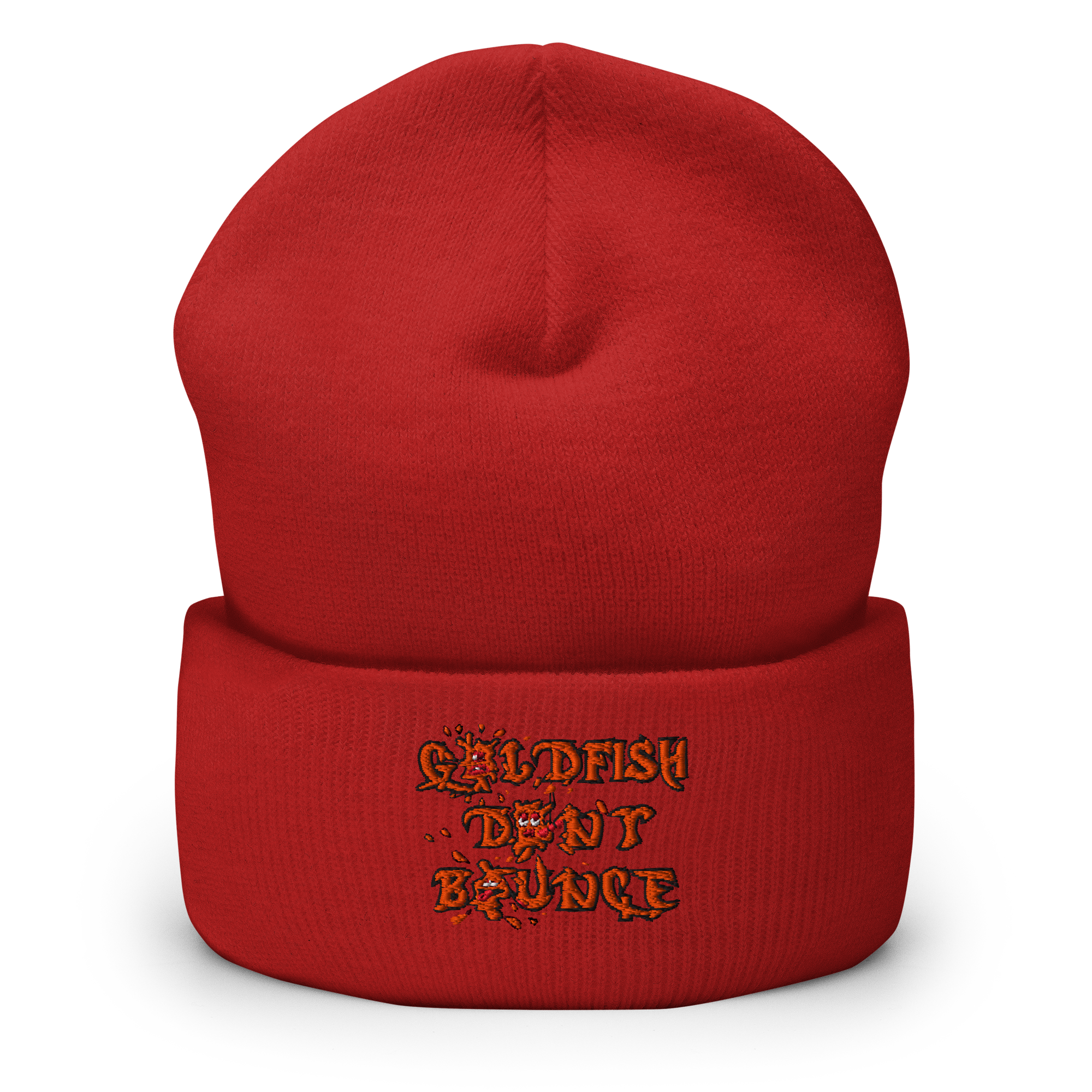 Goldfish Don't Bounce Logo Beanie Hat - Image 6