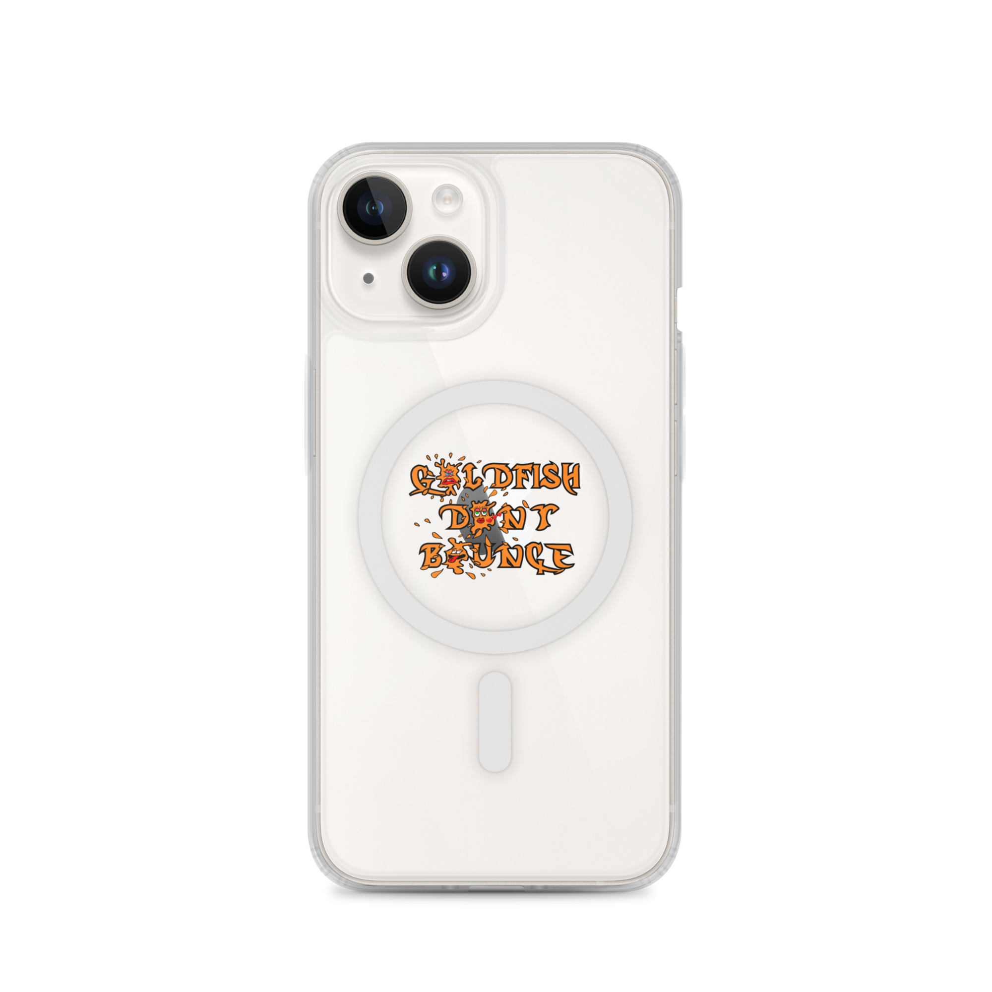 Goldfish Don't Bounce - MagSafe® clear case for iPhone® - Image 5