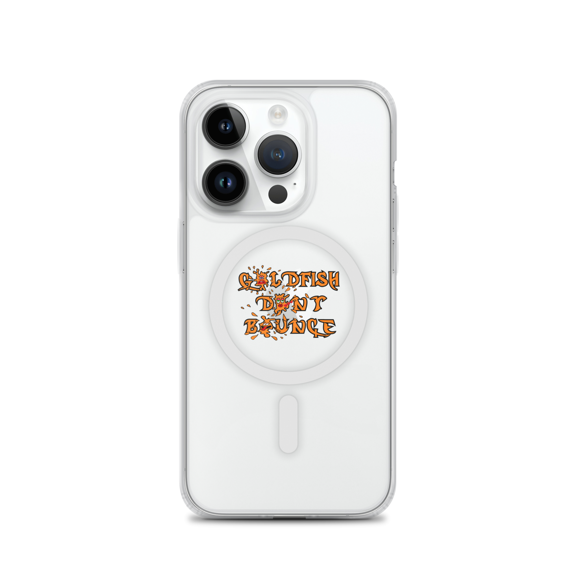 Goldfish Don't Bounce - MagSafe® clear case for iPhone® - Image 4