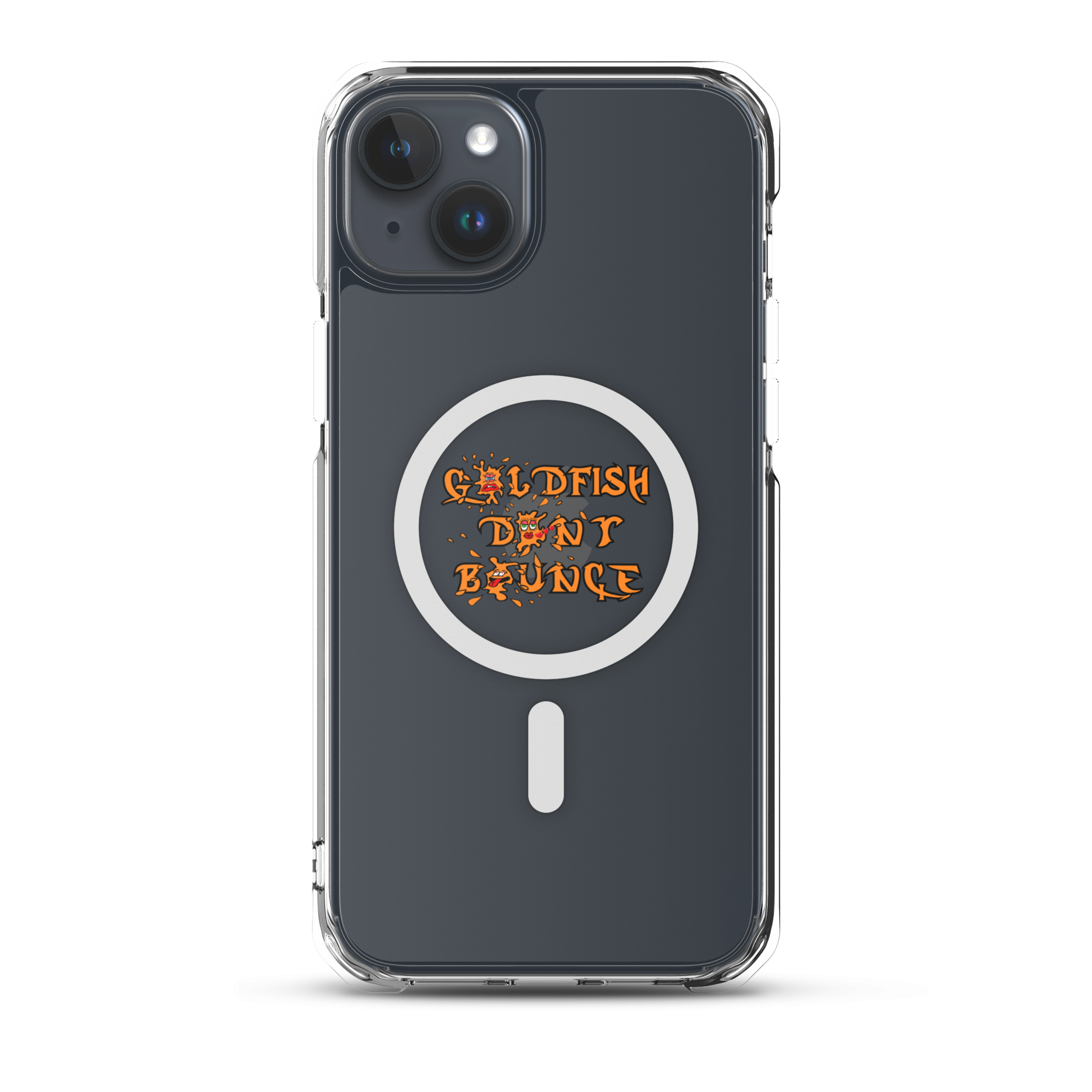 Goldfish Don't Bounce - MagSafe® clear case for iPhone® - Image 6