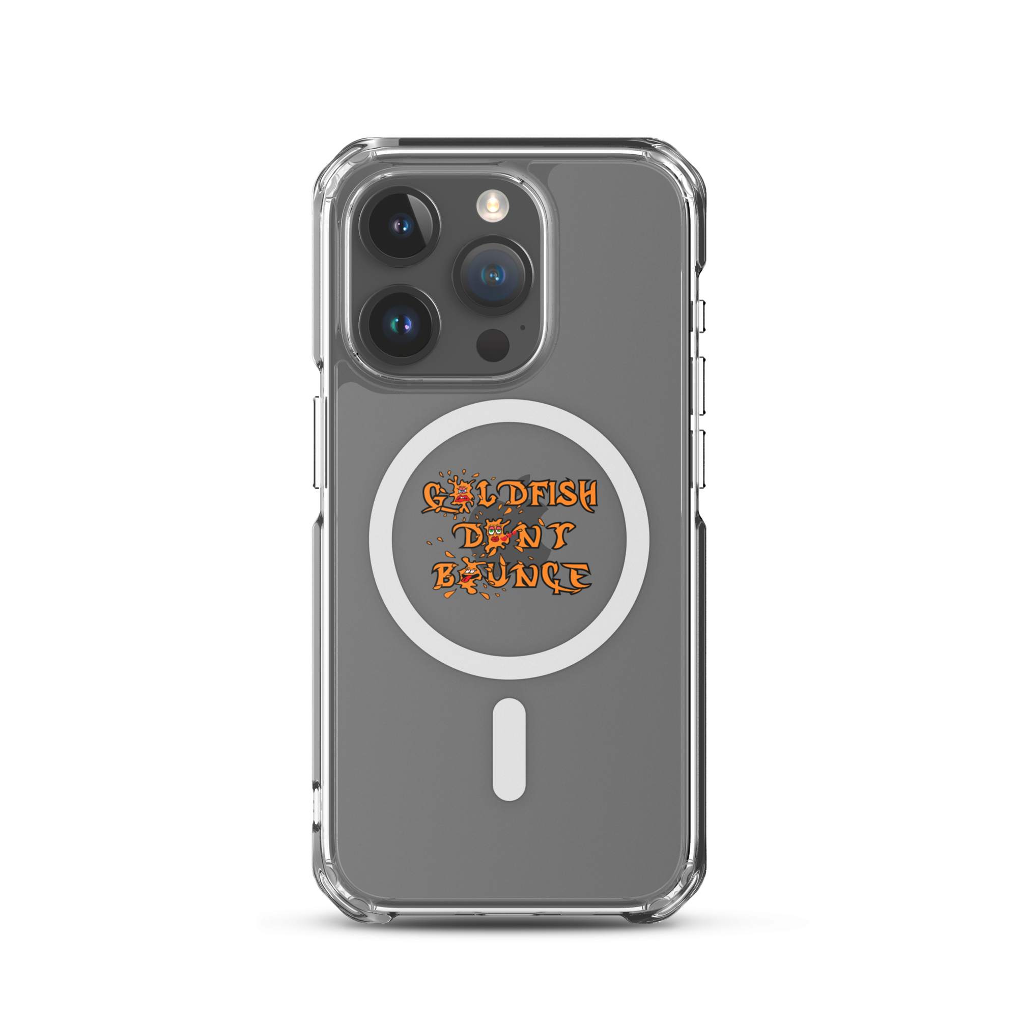 Goldfish Don't Bounce - MagSafe® clear case for iPhone® - Image 8