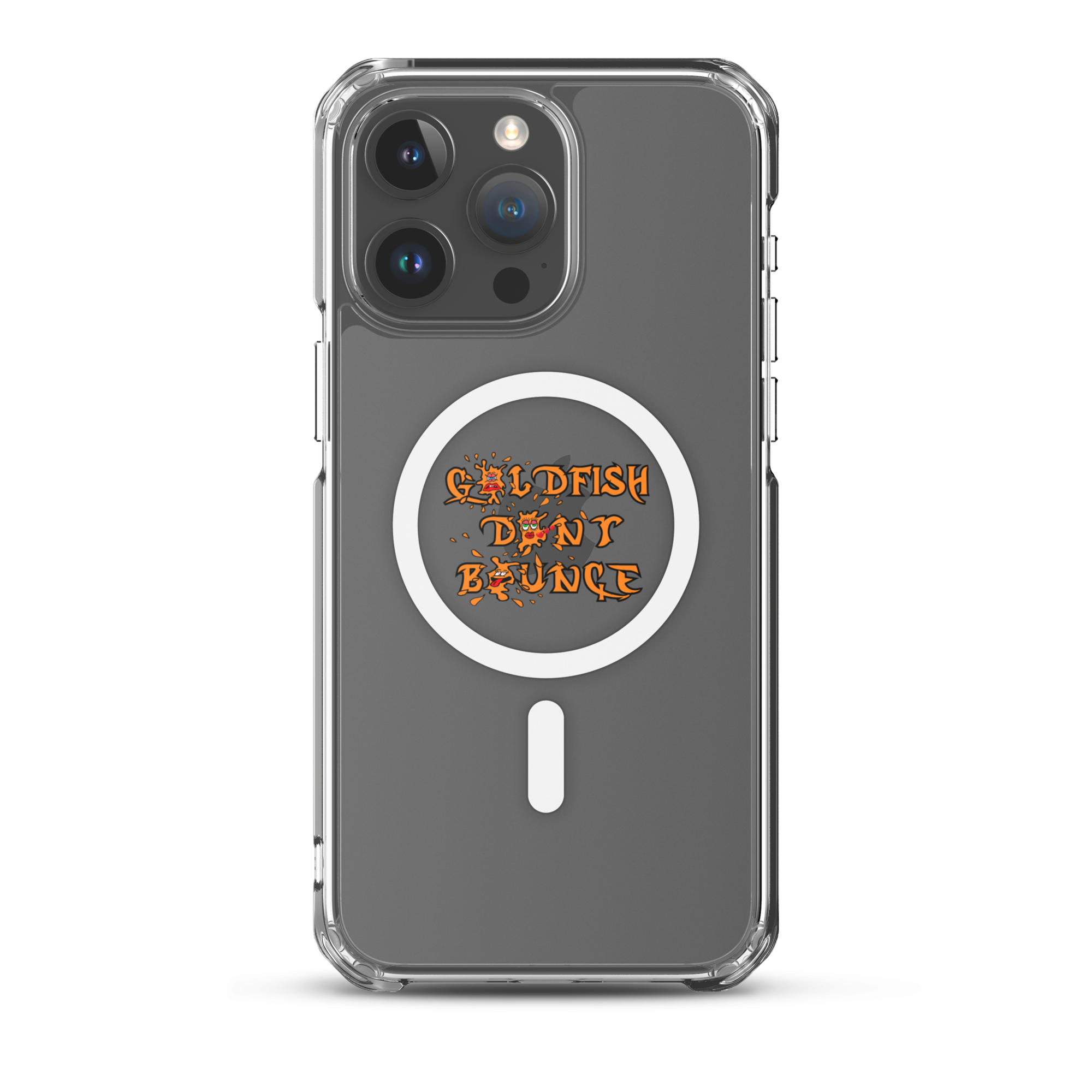 Goldfish Don't Bounce - MagSafe® clear case for iPhone® - Image 7