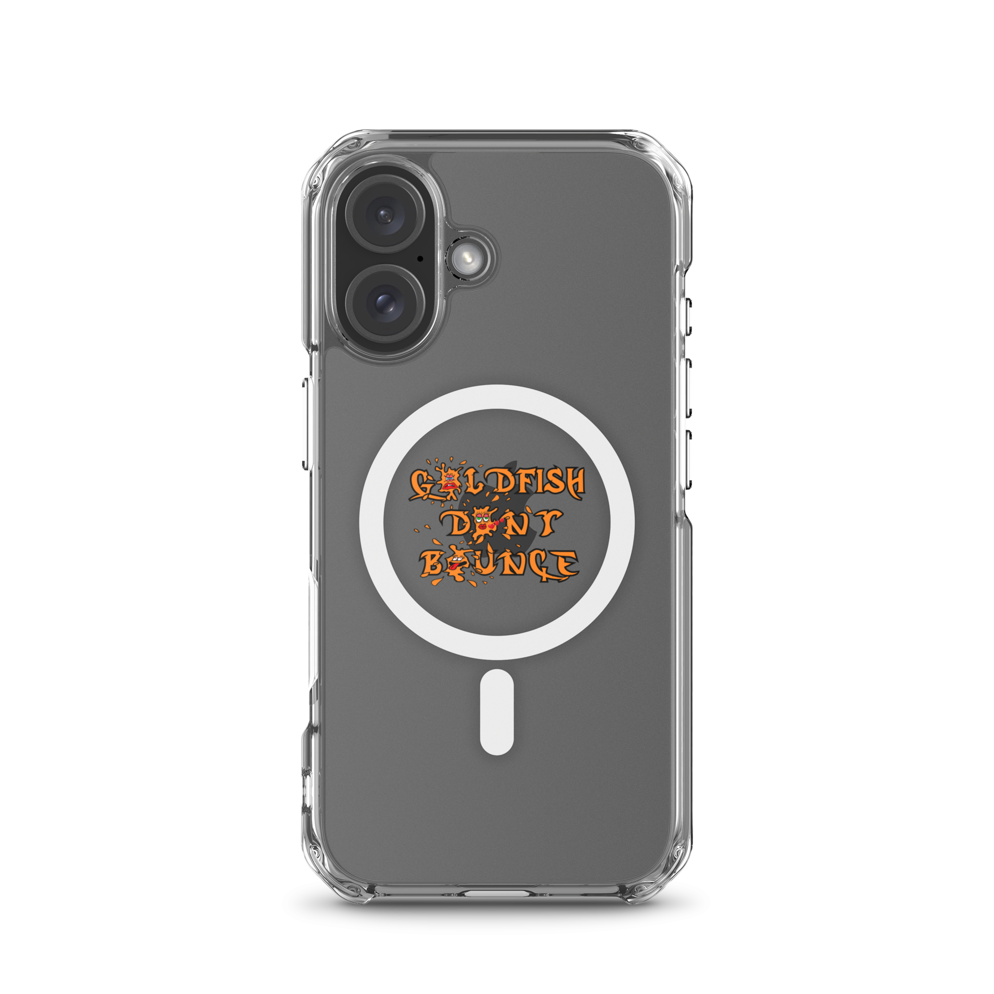 Goldfish Don't Bounce - MagSafe® clear case for iPhone® - Image 12