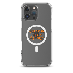 Goldfish Don't Bounce - MagSafe® clear case for iPhone®