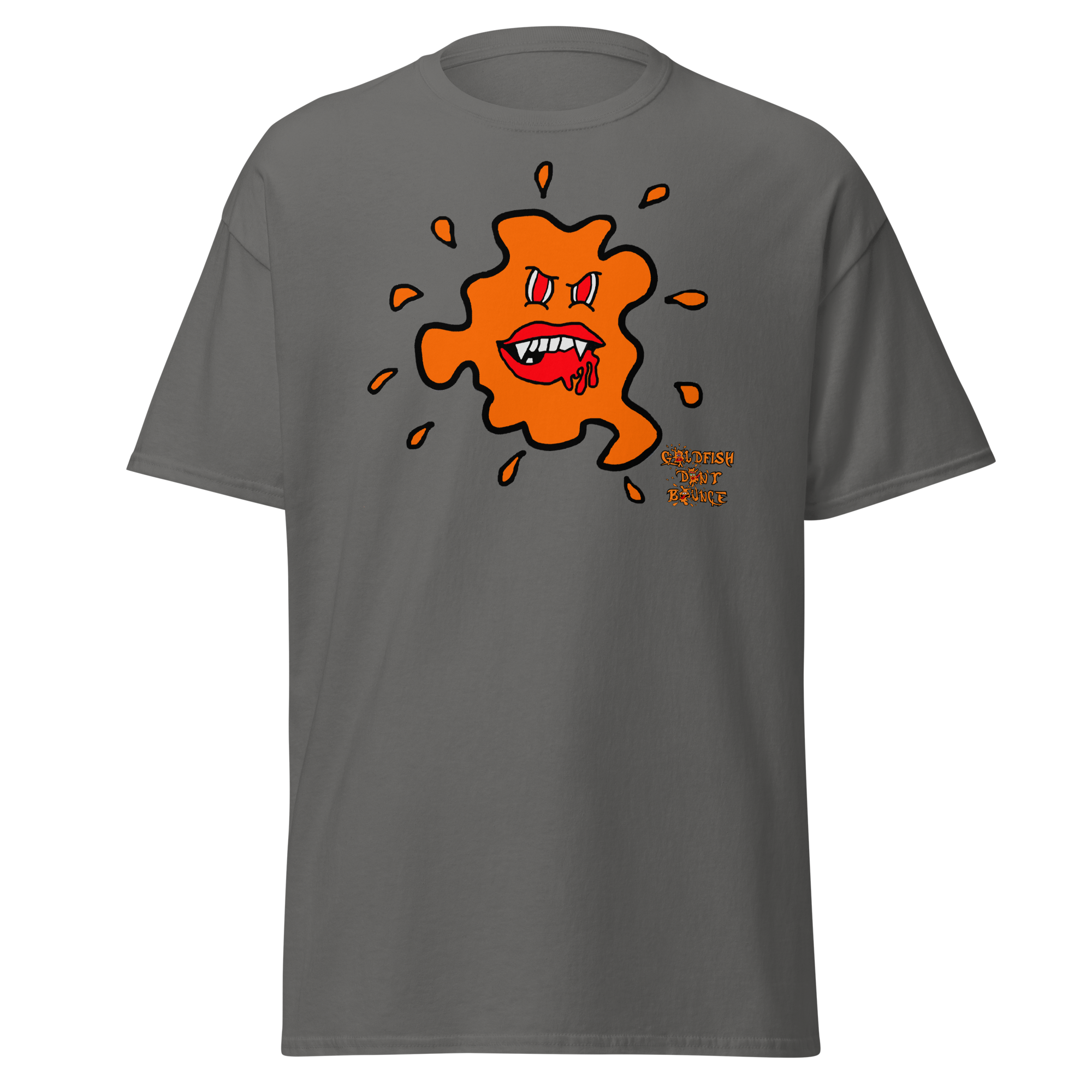 Goldfish Don't Bounce "Vampiro Fish" Unisex Classic T-Shirt - Image 8
