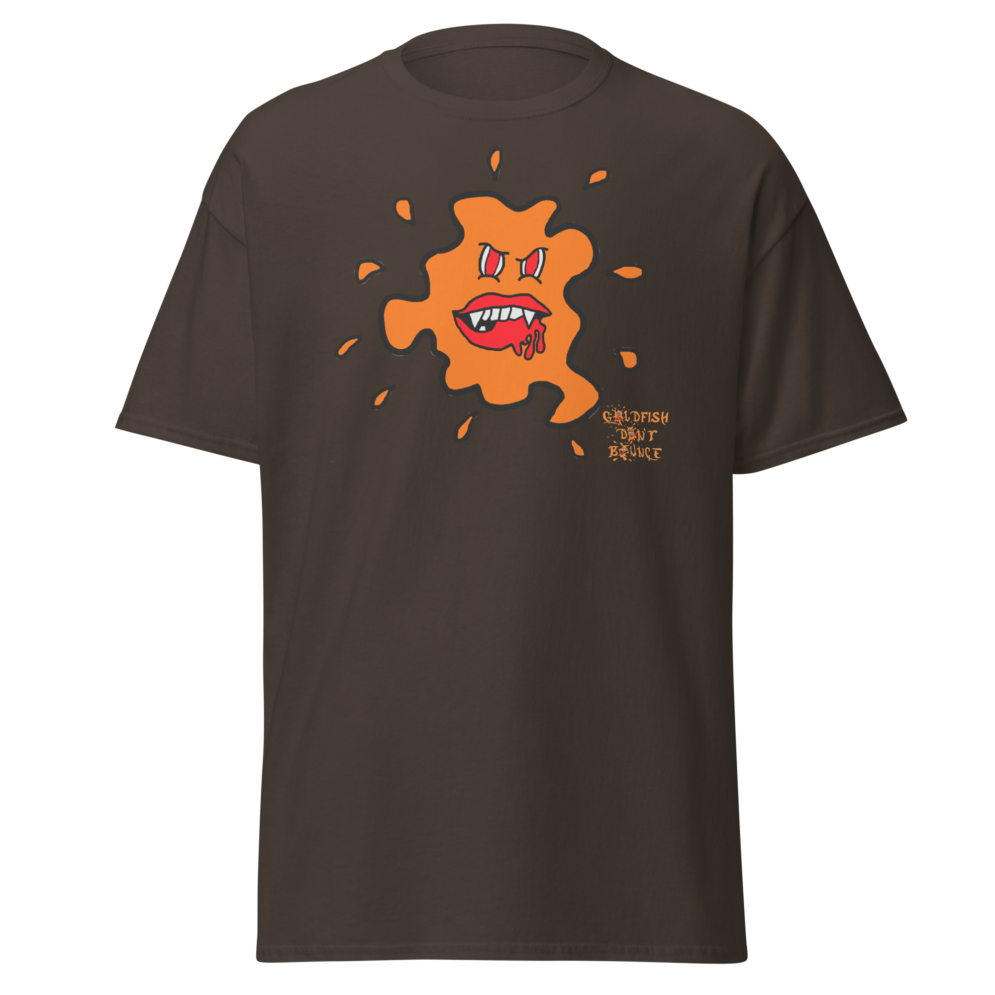 Goldfish Don't Bounce "Vampiro Fish" Unisex Classic T-Shirt - Image 5