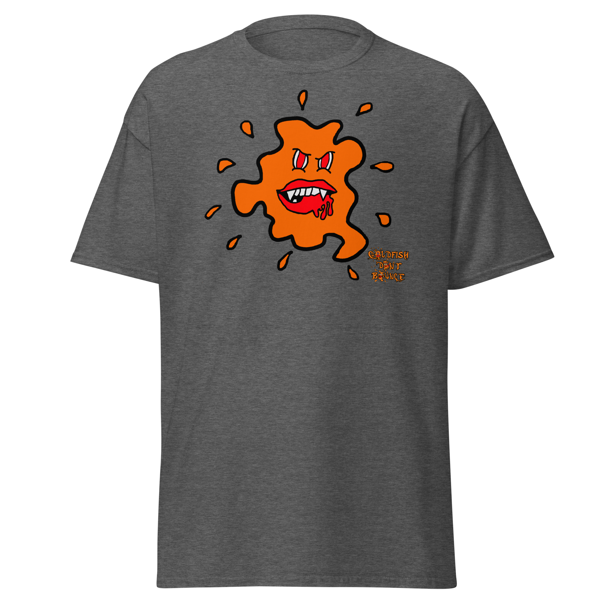 Goldfish Don't Bounce "Vampiro Fish" Unisex Classic T-Shirt - Image 7