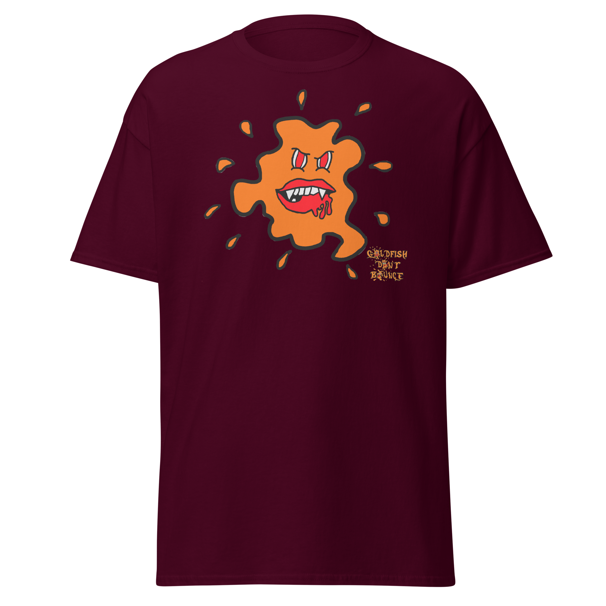 Goldfish Don't Bounce "Vampiro Fish" Unisex Classic T-Shirt - Image 2